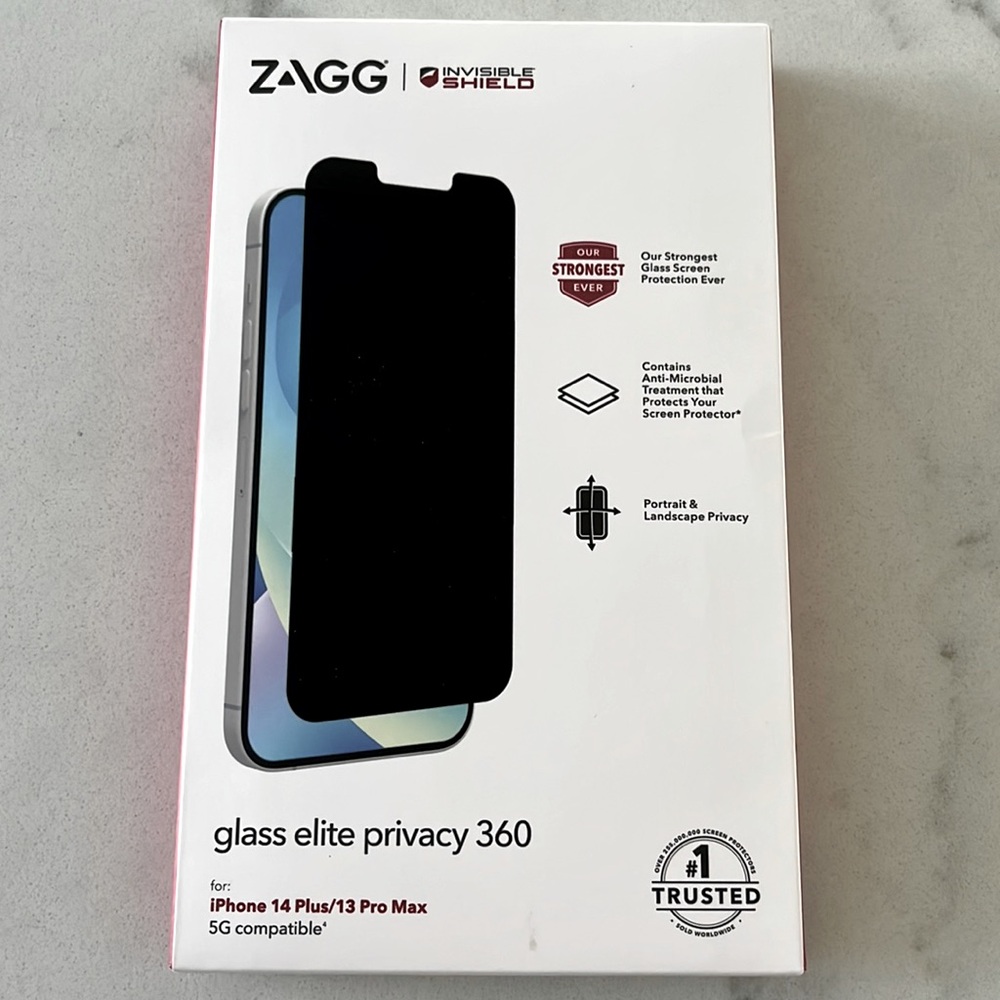 iPhone 13 Pro Max or iPhone 14 Plus ZAGG Privacy Screen Protector